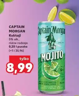 Kaufland Koktajl Captain Morgan Mojito oferta