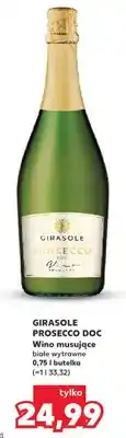 Kaufland Wino musujące białe wytrawne Prosecco DOC oferta