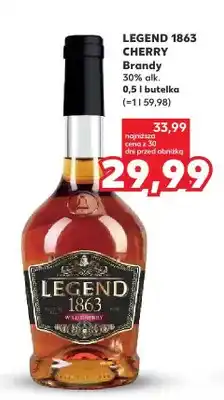 Kaufland Brandy Legend 1863 Cherry oferta