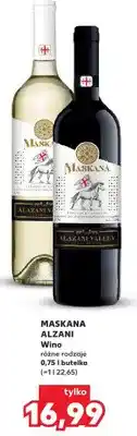 Kaufland Wino różne rodzaje Alzani oferta