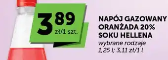 Napój gazowany oranżada 20% soku wybrane rodzaje