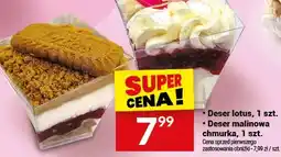 Twój Market Deser malinowa chmurka oferta