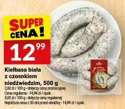 Twój Market Kiełbasa biała z czosnkiem niedźwiedzim oferta