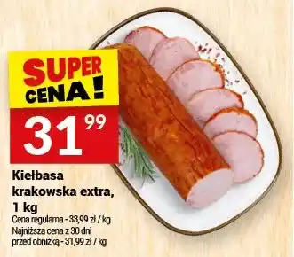 Twój Market Kiełbasa krakowska extra oferta