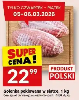Twój Market Golonka peklowana w siatce oferta