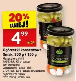 Twój Market Ogóreczki konserwowe klasyczne, z chili oferta