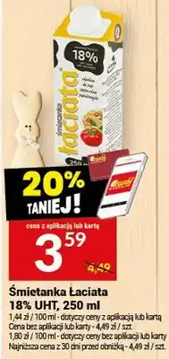 Twój Market Śmietanka Łaciata 18% oferta