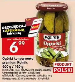Twój Market Ogórki konserwowe premium oferta