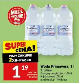 Twój Market Woda Primavera oferta