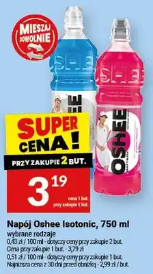 Twój Market Napój Oshee Isotonic oferta