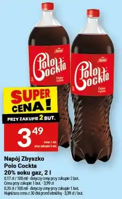 Twój Market Napój Polo Cockta 20% soku gaz oferta
