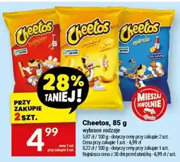 Twój Market Cheetos, różne rodzaje oferta