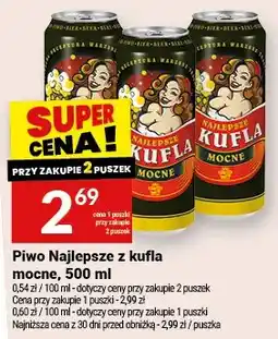 Twój Market Piwo Najlepsze z kufla mocne oferta