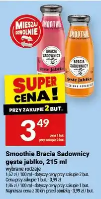 Twój Market Smoothie Bracia Sadownicy gęste jabłko oferta