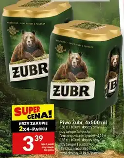 Twój Market Piwo Żubr oferta