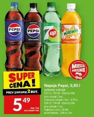 Napoje Pepsi