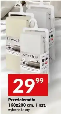 Twój Market Prześcieradło 160x200cm oferta