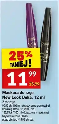 Twój Market Maskara do rzęs New Look Delia oferta