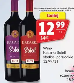 Prim Market Wino Kadarka Soleil słodkie, półsłodkie oferta
