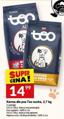 Twój Market Karma sucha dla psa Teo oferta