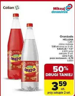 Carrefour Oranżada różne rodzaje KAUCJA + 1 zł oferta