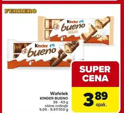 Carrefour Wafelek różne rodzaje oferta