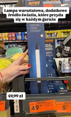 Biedronka Lampa warsztatowa oferta