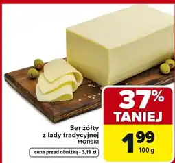 Carrefour Ser żółty z lady tradycyjnej oferta