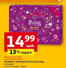 Auchan Herbata z kolekcji kwiatowej Irving oferta
