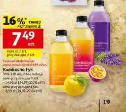 Auchan Kombucha Fyk oferta