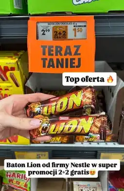 Biedronka Baton Lion oferta