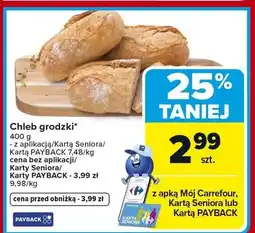 Carrefour Chleb grodzki oferta