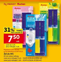 Auchan Żel do WC oferta