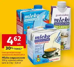 Auchan Mleko zagęszczone oferta