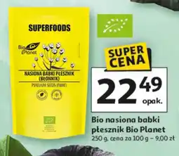 Auchan Bio nasiona babki płesznik oferta