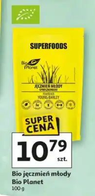 Auchan Jęczmień młody bio oferta