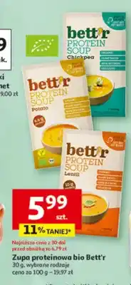 Auchan Zupa proteinowa bio oferta