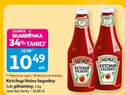 Auchan Ketchup łagodny lub pikantny oferta