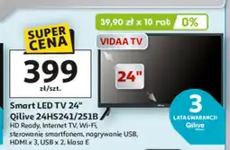 Auchan Smart LED TV 24 24HS241/251B oferta