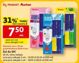 Auchan Żel do WC oferta