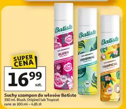 Auchan Suchy szampon do włosów Batiste Blush, Original lub Tropical oferta