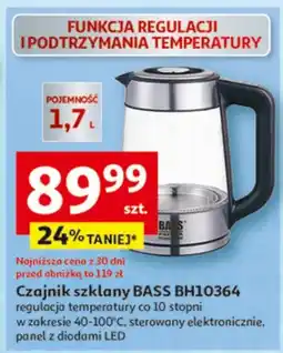 Auchan Czajnik elektryczny BASS BH10364 oferta