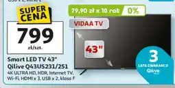 Auchan Smart LED TV 43 Q43US231/251 oferta