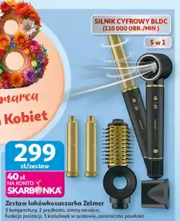 Auchan Zestaw lokówkosuszarka Zelmer oferta