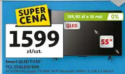 Auchan Telewizor Smart QLED TV 55 oferta