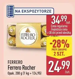ALDI Praliny Ferrero Rocher oferta