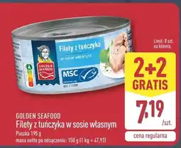 ALDI Filety z tuńczyka w sosie własnym oferta