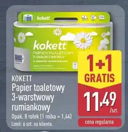 ALDI Papier toaletowy 3-warstwowy rumiankowy 8 rolek oferta