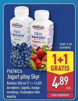 ALDI Jogurt pitny Skyr jagoda oferta