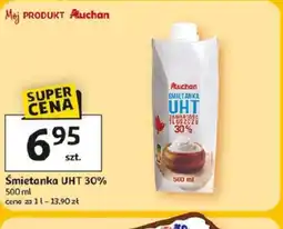 Auchan Smietanka UHT 30% Auchan oferta
